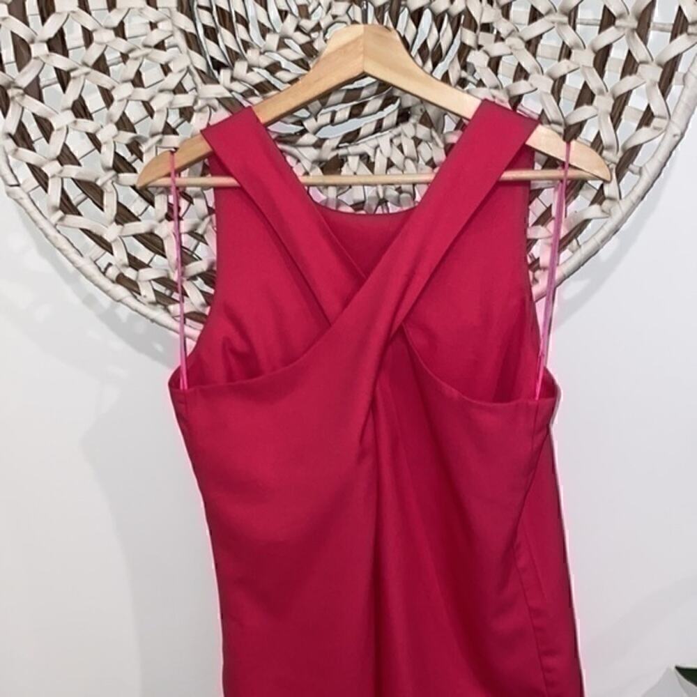 Alice Blue pink cross cross back sleeveless blouse size small NWOT - Picture 3 of 6